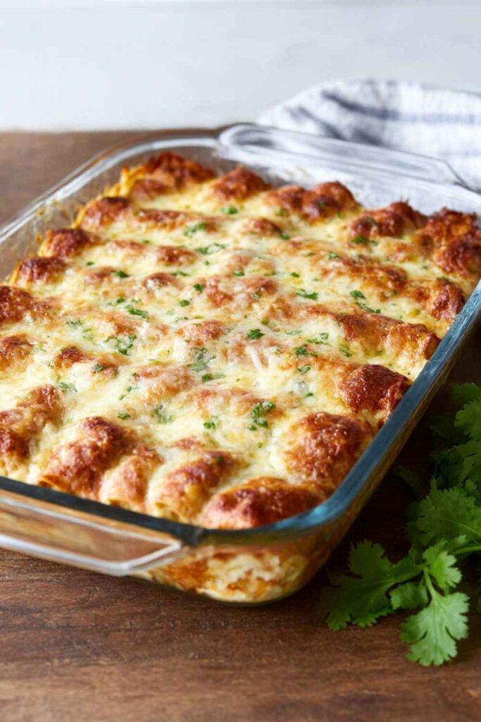 Pioneer Woman Chicken Enchiladas with White Sauce Recipe