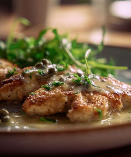 Pioneer Woman Chicken Piccata with Buttery Lemon Noodles Recipe