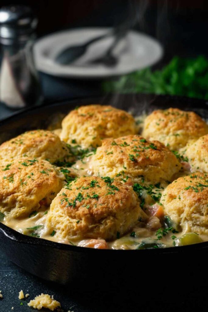 Pioneer Woman Chicken Pot Pie With Biscuits Recipe