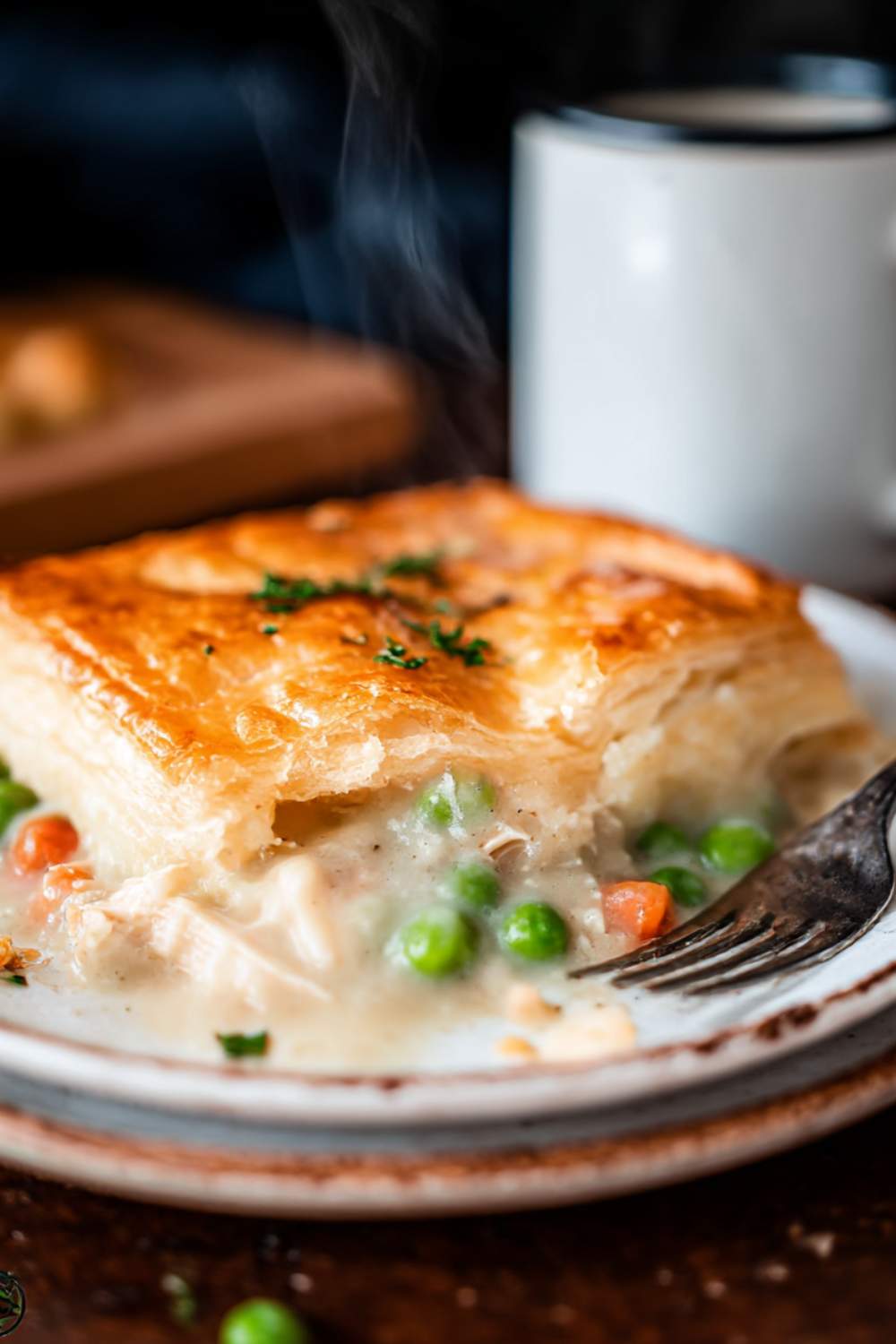 Pioneer Woman Chicken Pot Pie with Puff Pastry Recipe