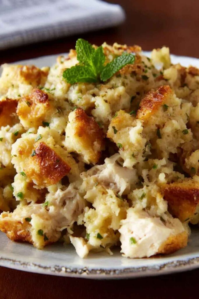 Pioneer Woman Chicken and Dressing Casserole Recipe