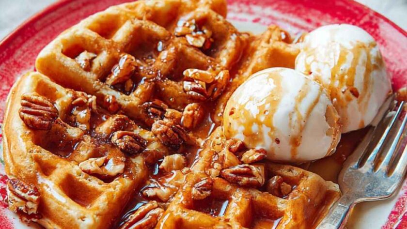 Pioneer Woman Cinnamon Pecan Yeasted Waffles Recipe