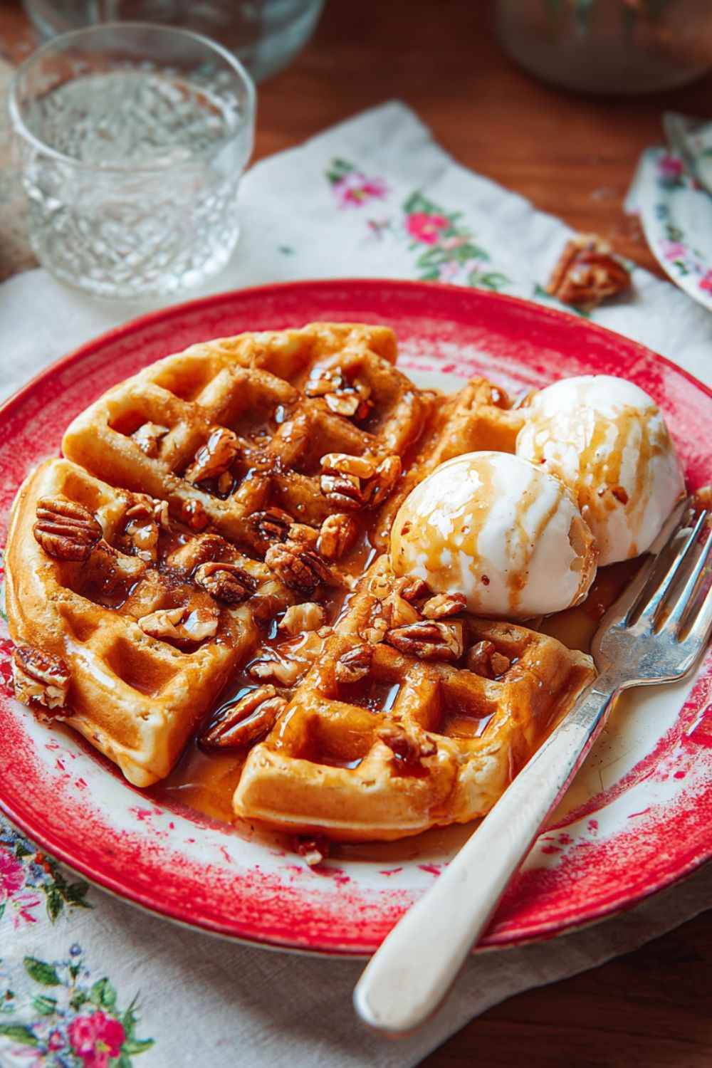 Pioneer Woman Cinnamon Pecan Yeasted Waffles Recipe