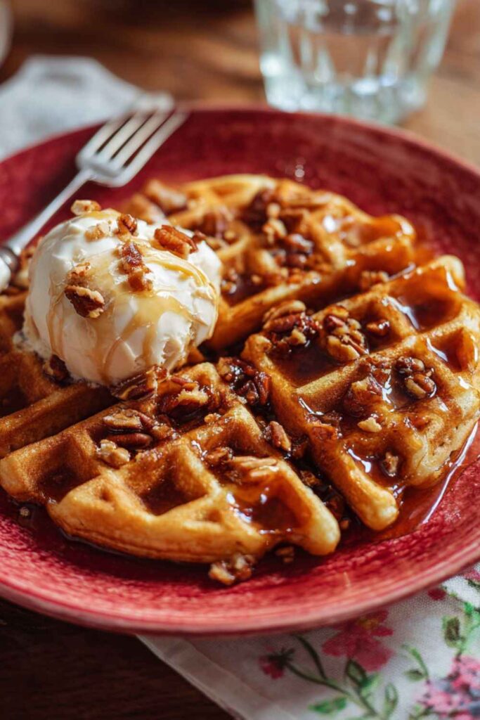 Pioneer Woman Cinnamon Pecan Yeasted Waffles Recipe