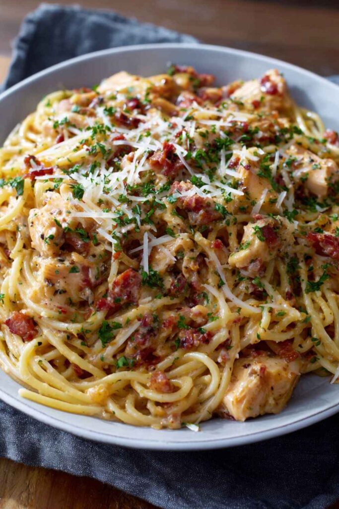 Pioneer Woman Crock Pot Chicken Spaghetti Recipe
