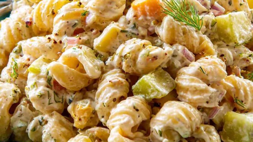 Pioneer Woman Dill Pickle Pasta Salad Recipe