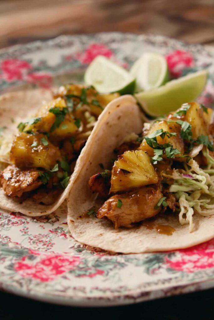 Pioneer Woman Pineapple Chicken Tacos Recipe