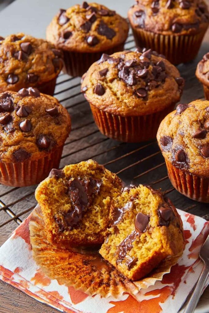Pioneer Woman Pumpkin Chocolate Chip Muffins Recipe