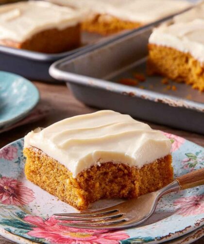 Pioneer Woman Pumpkin Sheet Cake Recipe
