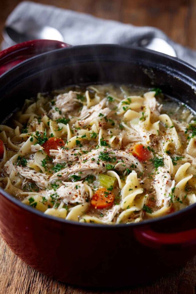 Pioneer Woman Rotisserie Chicken Noodle Soup Recipe