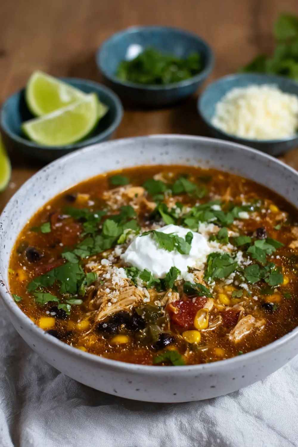 Pioneer Woman Spicy Chicken and Black Bean Soup Recipe