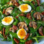 Pioneer Woman Spinach Salad with Warm Bacon Dressing Recipe