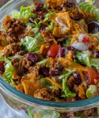 Pioneer Woman Taco Salad with Doritos Recipe