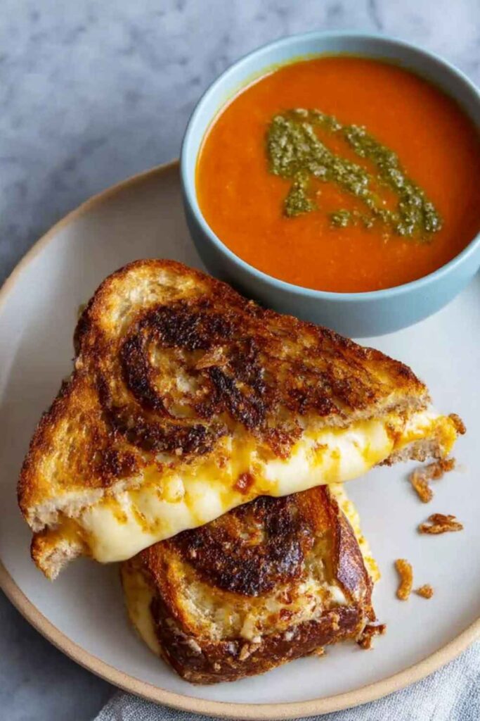 Pioneer Woman Tomato Soup and Grilled Cheese Recipe