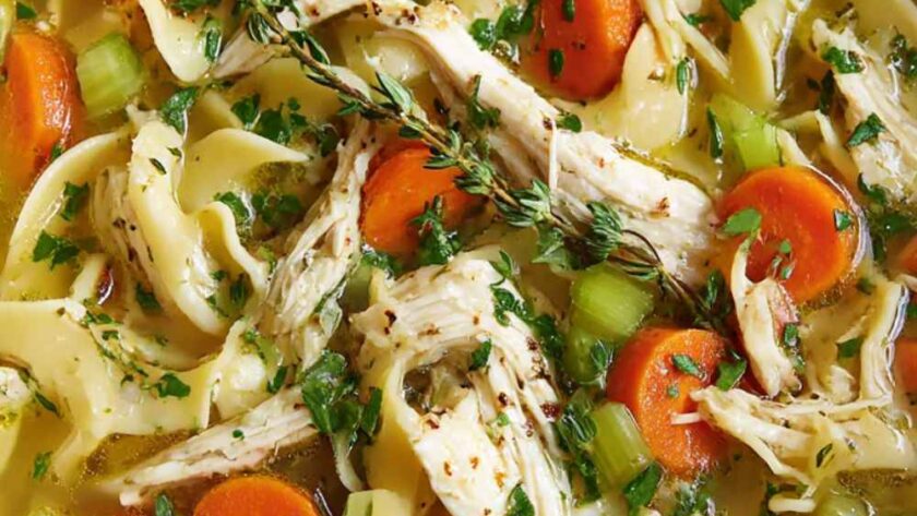 Pioneer Woman Turkey Noodle Soup Recipe