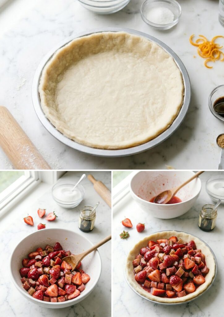 Pioneer Woman Strawberry Rhubarb Pie Recipe