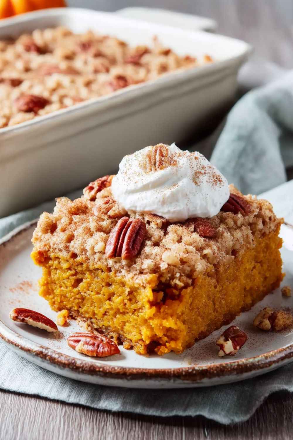 Pioneer Woman 3-Ingredient Pumpkin Dump Cake Recipe