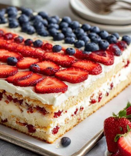 Pioneer Woman American Flag Cake Recipe