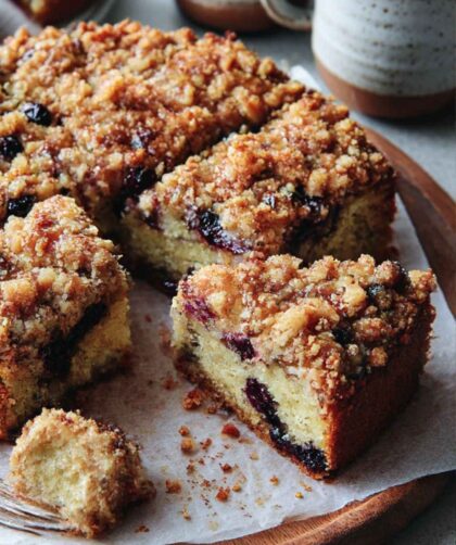 Pioneer Woman Blueberry Buckle Coffee Cake Recipe