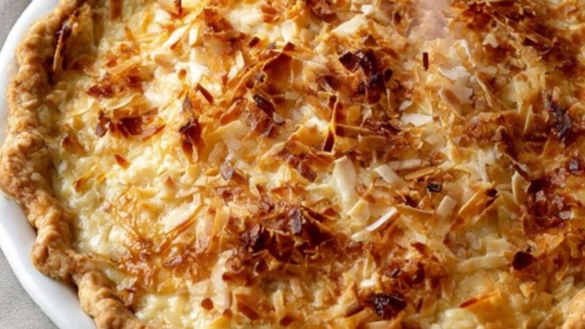 Pioneer Woman Coconut Custard Pie Recipe