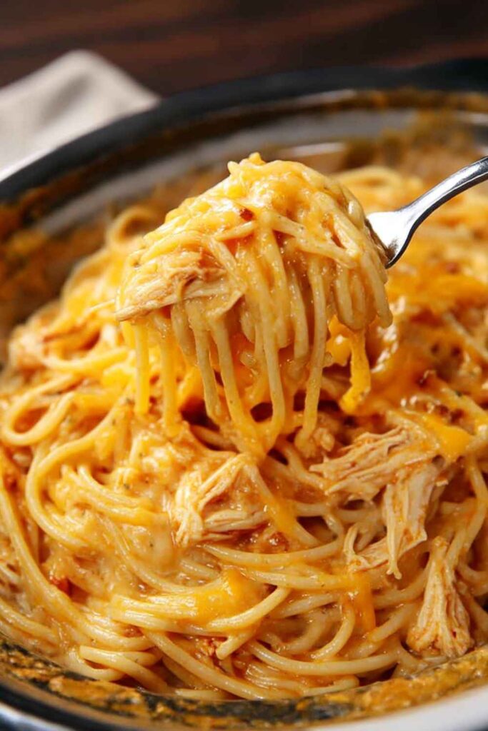Pioneer Woman Crock Pot Chicken Spaghetti Recipe