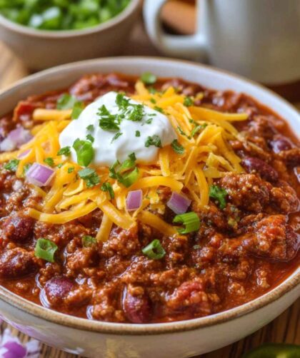 Pioneer Woman Crock Pot Chili Recipe