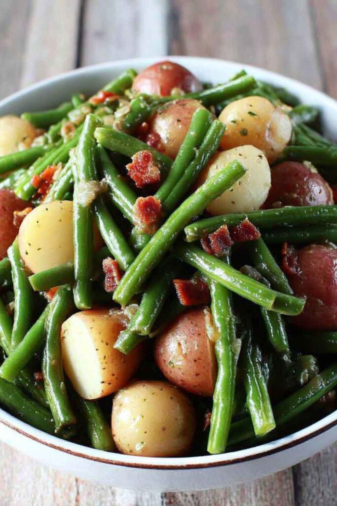 Pioneer Woman Green Beans and New Potatoes Recipe