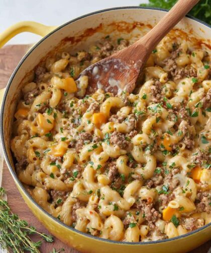 Pioneer Woman Hamburger Mac and Cheese Recipe