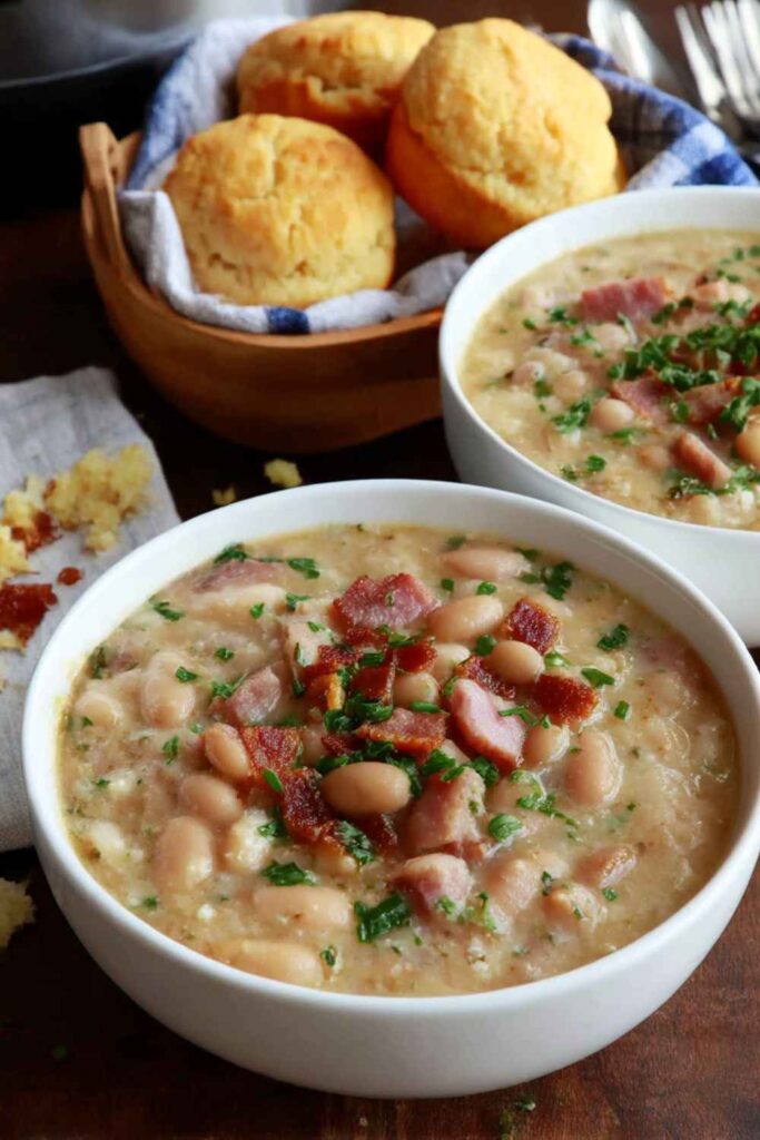 Pioneer Woman Instant Pot Ham and Beans Recipe