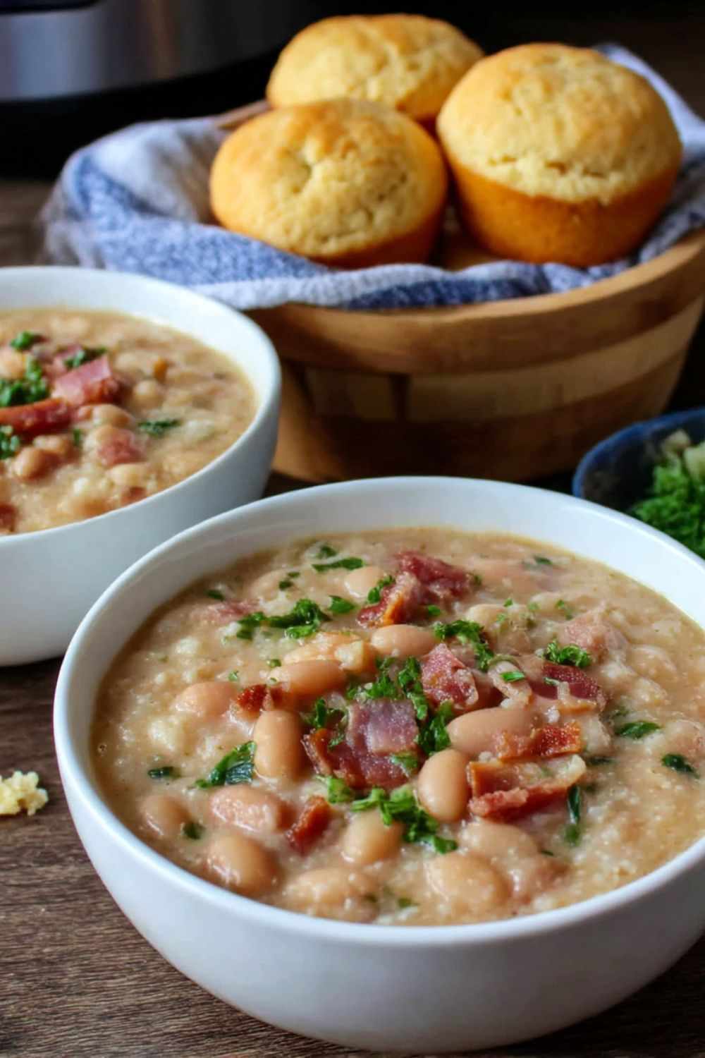 Pioneer Woman Instant Pot Ham and Beans Recipe