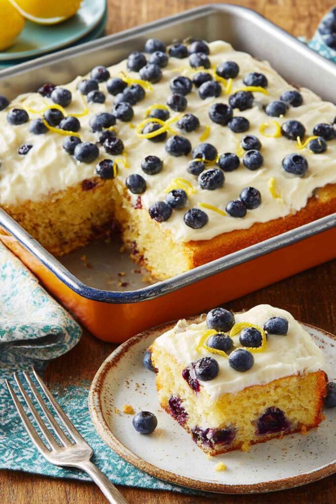Pioneer Woman Lemon Blueberry Pound Cake Recipe