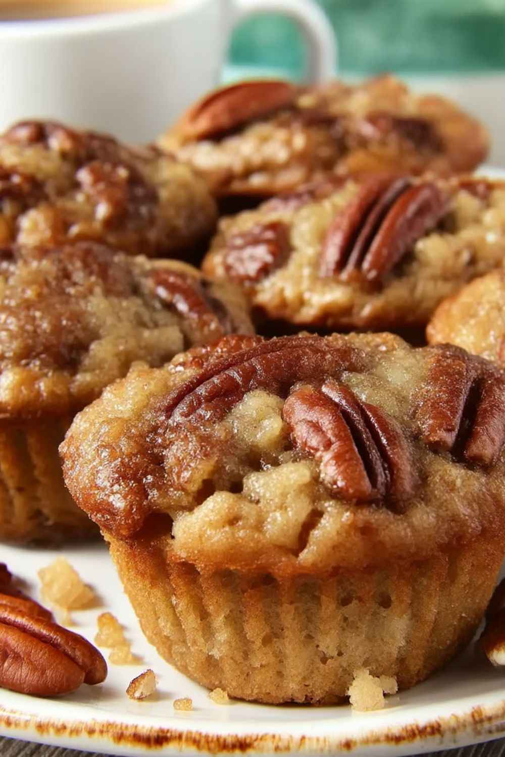 Image showcasing Pioneer Woman Pecan Pie Muffins Recipe - Delish Sides