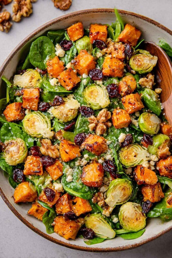 Pioneer Woman Roasted Brussel Sprouts and Sweet Potatoes Recipe