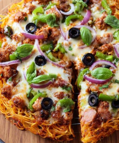 Pioneer Woman Spaghetti Pizza Pie Recipe