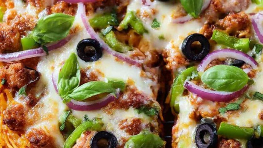 Pioneer Woman Spaghetti Pizza Pie Recipe