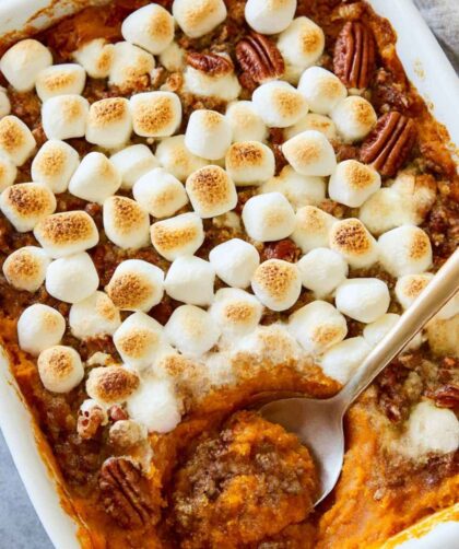 Pioneer Woman Sweet Potato Casserole with Marshmallows Recipe