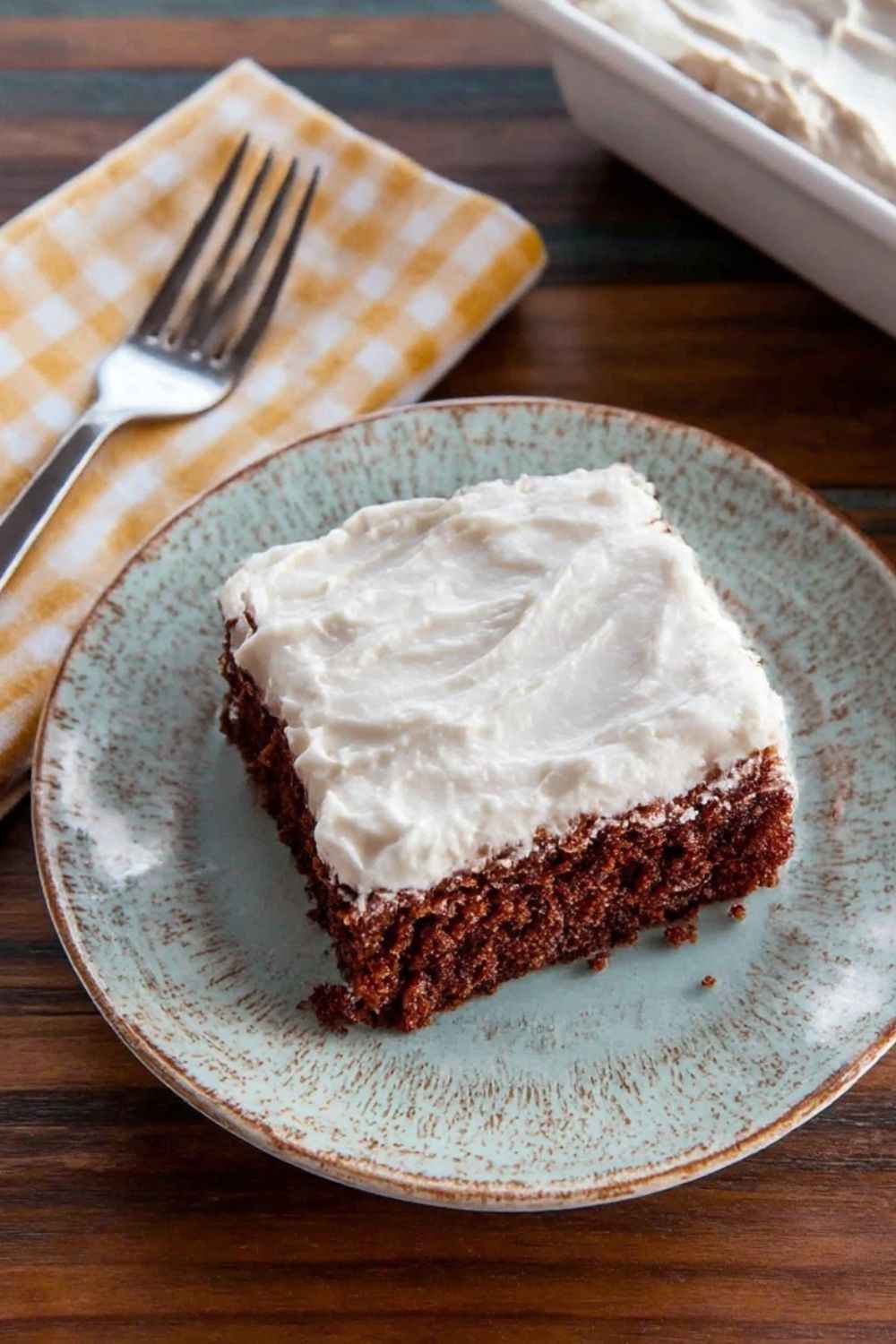 Pioneer Woman Texas Sheet Cake with Vanilla Bean Frosting Recipe
