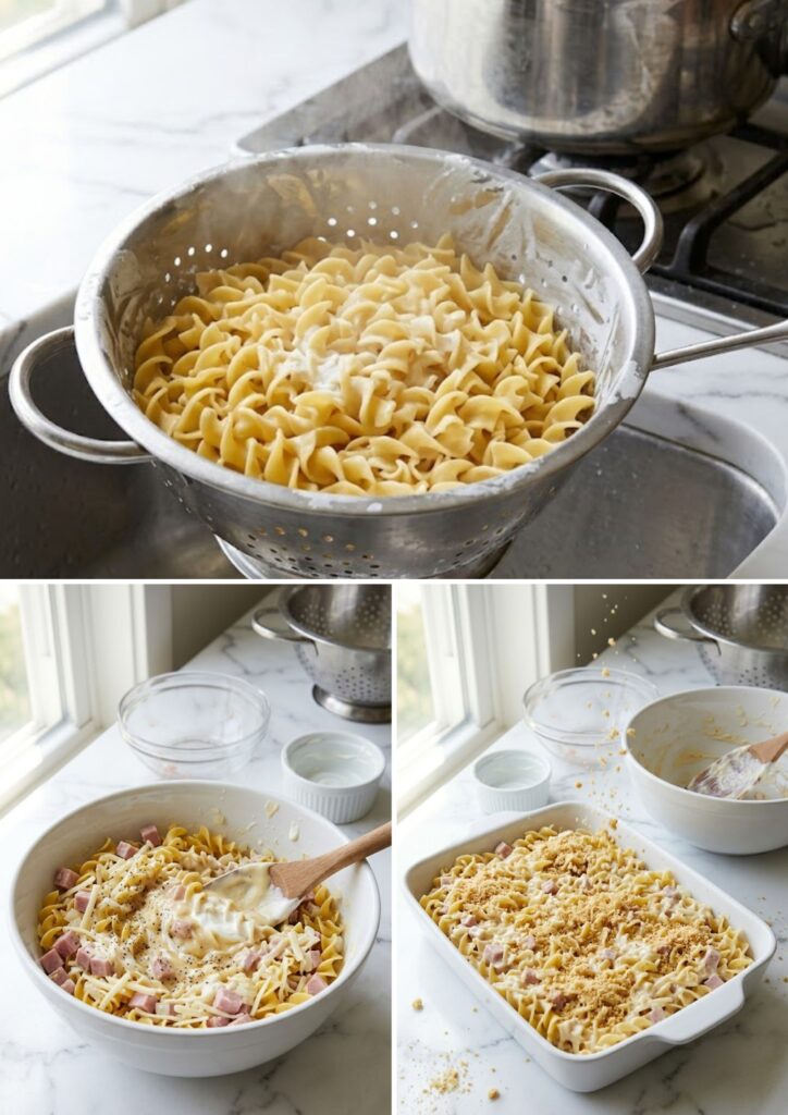 Pioneer Woman Ham and Noodle Casserole Recipe