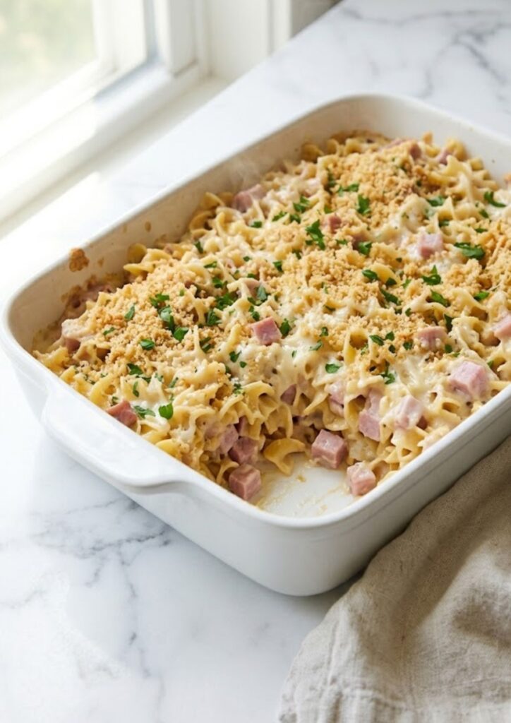 Pioneer Woman Ham and Noodle Casserole Recipe