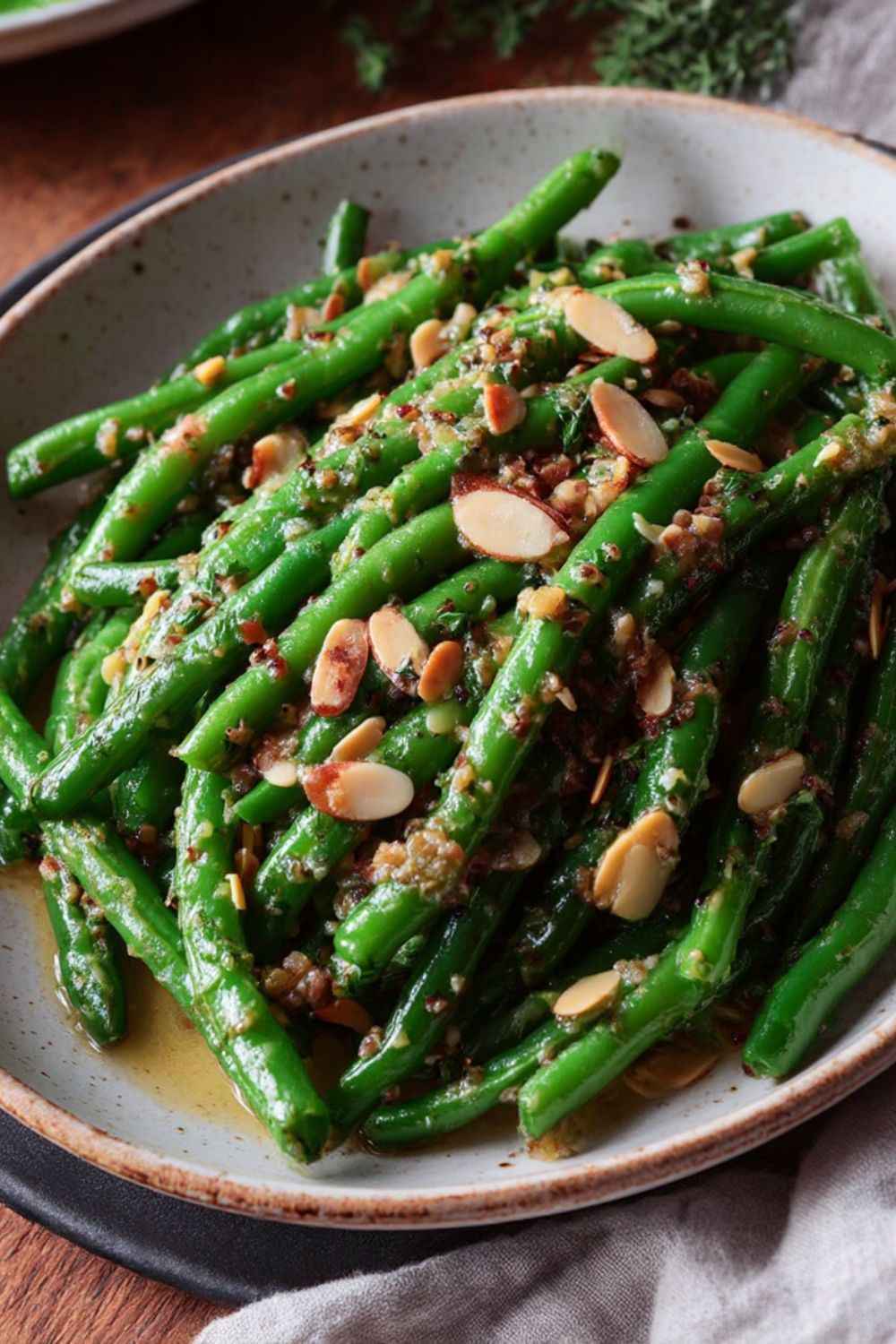 Gordon Ramsay Green Beans With Mustard Dressing Recipe