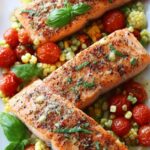 Gordon Ramsay Salmon with Smashed Potatoes Recipe