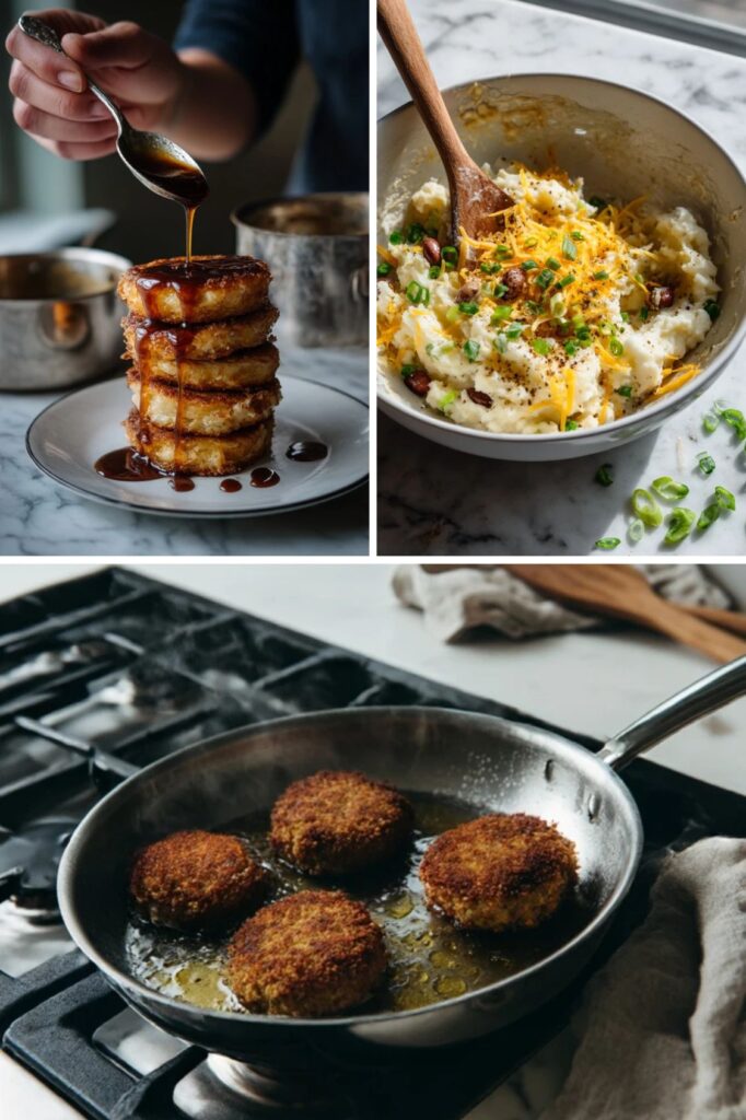 Gordon Ramsay’s Beans and Potato Cakes Recipe
