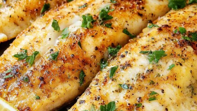 Gordon Ramsay’s Trout with Brown Butter & Lemon Recipe