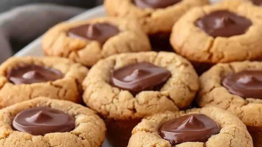 Pioneer Woman Peanut Butter Cookies with Peanut Butter Cups Recipe