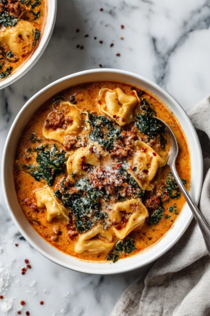 Pioneer Woman Sausage Tortellini Soup Recipe
