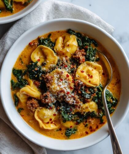 Pioneer Woman Sausage Tortellini Soup Recipe