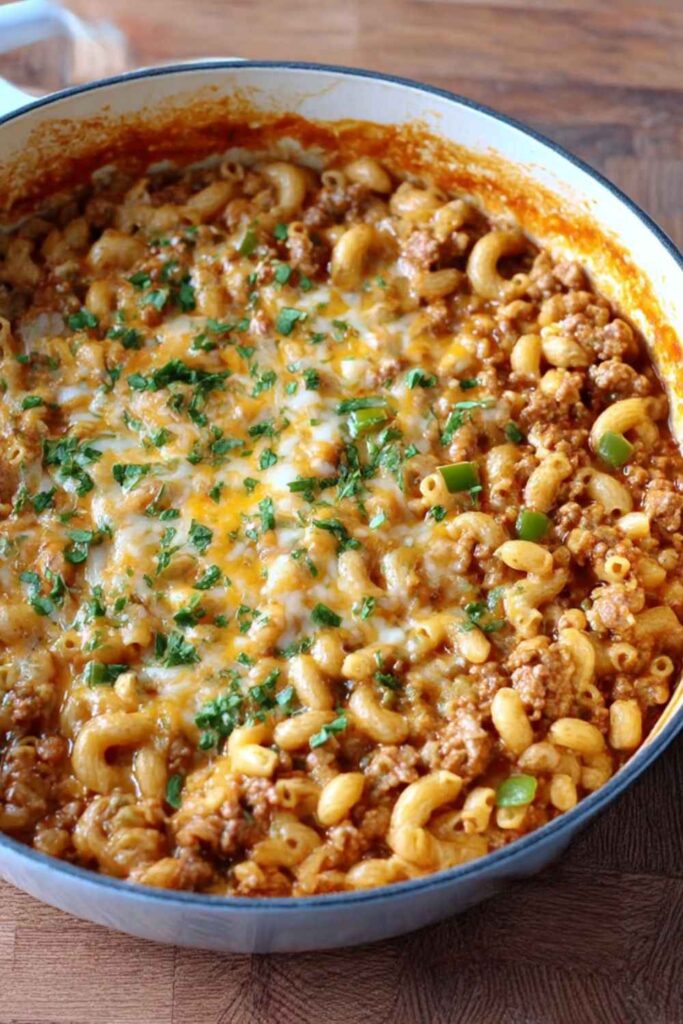 Pioneer Woman Sloppy Joe Mac and Cheese Recipe