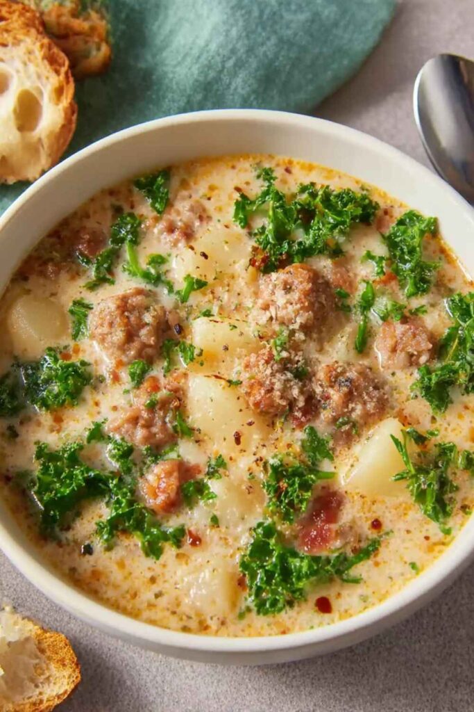 Pioneer Woman Slow Cooker Sausage and Potato Soup Recipe