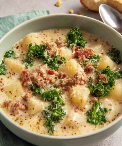 Pioneer Woman Slow Cooker Sausage and Potato Soup Recipe