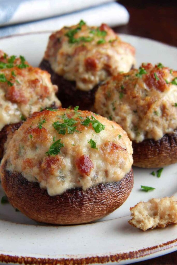 Pioneer Woman Stuffed Mushrooms Sausage Cream Cheese Recipe